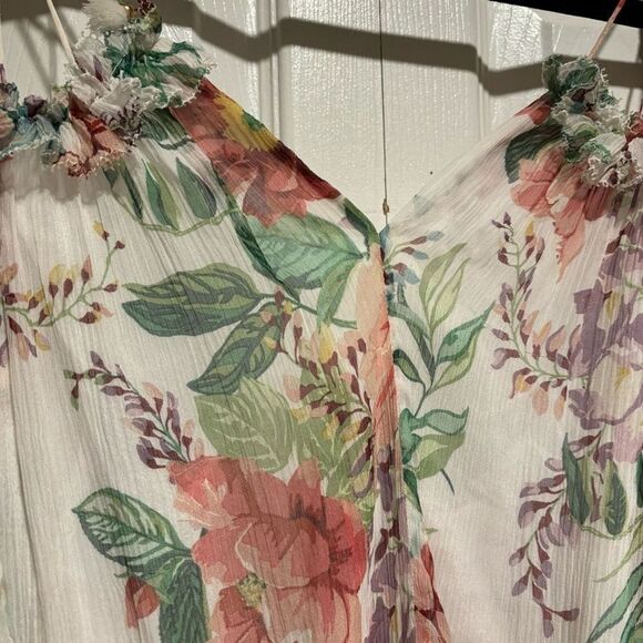 NWT. ZIMMERMANN 100% silk dress Sz AU2 US8 multi color - Picture 13 of 16